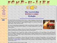 Tablet Screenshot of fondulike.tramwayinfo.com